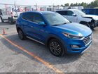2021 Hyundai Tucson Limited Blue vin: KM8J33AL0MU350664