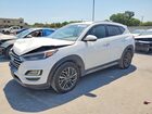 2020 Hyundai Tucson Limited White vin: KM8J33AL9LU195000