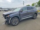 2022 Hyundai Santa Fe Limited Серый vin: KM8S7DA28NU019161