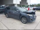 2017 Hyundai Santa Fe Se Синий vin: KM8SM4HF5HU239721