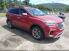 2017 Hyundai Santa Fe Se Red vin: KM8SMDHF6HU183675
