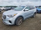 2017 Hyundai Santa Fe Se Silver vin: KM8SMDHF7HU178632