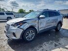 2017 Hyundai Santa Fe Se Silver vin: KM8SMDHF8HU251734
