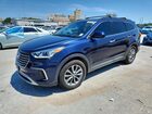 2017 Hyundai Santa Fe Se Blue vin: KM8SMDHF9HU176252
