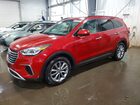 2018 Hyundai Santa Fe Se Red vin: KM8SMDHF9JU263963