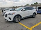 2017 Hyundai Santa Fe Se White vin: KM8SMDHFXHU178172