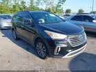 2017 Hyundai Santa Fe Se Black vin: KM8SN4HF2HU234246