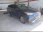 2017 Hyundai Santa Fe Se Blue vin: KM8SN4HFXHU234432