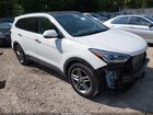 2017 Hyundai Santa Fe Se Ultimate White vin: KM8SRDHF4HU177309