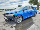 2017 Hyundai Ioniq Limited Blue vin: KMHC85LCXHU035475