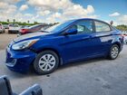 2016 Hyundai Accent Se Blue vin: KMHCT4AE3GU153945