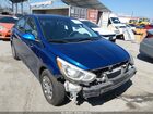 2017 Hyundai Accent Se Blue vin: KMHCT4AE4HU248791