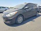 2016 Hyundai Accent Se Black vin: KMHCT4AE7GU081079
