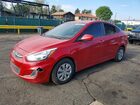 2017 Hyundai Accent Se Maroon vin: KMHCT4AE8HU241066