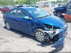 2016 Hyundai Accent Se Blue vin: KMHCT4AEXGU152940