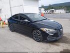 2018 Hyundai Elantra Sport Black vin: KMHD04LB1JU535351