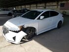 2019 Hyundai Elantra Sport White vin: KMHD04LB8KU838581
