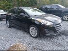 2016 Hyundai Elantra Gt   Black vin: KMHD35LHXGU323364