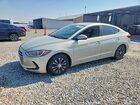 2017 Hyundai Elantra Se Beige vin: KMHD74LF0HU408552