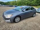 2019 Hyundai Elantra Se Gray vin: KMHD74LF1KU812984