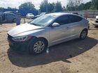 2017 Hyundai Elantra Se Gray vin: KMHD74LF3HU206157