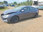 2019 Hyundai Elantra Se Gray vin: KMHD84LF1KU788327