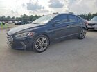 2017 Hyundai Elantra Limited Black vin: KMHD84LF3HU147110