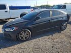 2017 Hyundai Elantra Se Black vin: KMHD84LF4HU381286