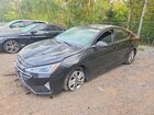 2019 Hyundai Elantra Sel Black vin: KMHD84LF4KU763180
