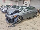 2018 Hyundai Elantra Sel Silver vin: KMHD84LF6JU496932