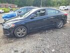 2017 Hyundai Elantra Se Black vin: KMHD84LF9HU156507
