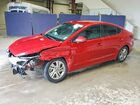 2019 Hyundai Elantra Sel Red vin: KMHD84LFXKU767993