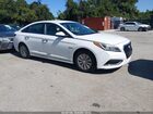 2016 Hyundai Sonata Hybrid Se White vin: KMHE24L12GA009357