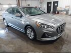 2018 Hyundai Sonata Hybrid Se Gray vin: KMHE24L33JA083752