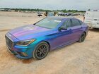 2018 Genesis G80 Sport Turquoise vin: KMHGN4JB6JU216285