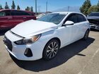 2018 Hyundai Elantra Gt Base White vin: KMHH35LE7JU050284