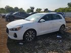2018 Hyundai Elantra Gt Base White vin: KMHH35LE7JU054870