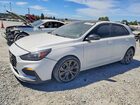 2019 Hyundai Elantra Gt N Line White vin: KMHH55LC1KU118511