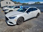 2022 Hyundai Sonata N Line White vin: KMHL14JCXNA236887