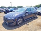 2021 Hyundai Sonata Hybrid Blue Blue vin: KMHL24JJ8MA036388