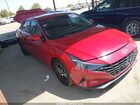 2021 Hyundai Elantra Se Red vin: KMHLL4AG3MU198106