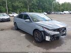 2021 Hyundai Elantra Sel Gray vin: KMHLM4AG6MU195584