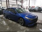 2021 Hyundai Elantra N Line Blue vin: KMHLR4AF9MU198147