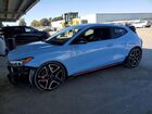2022 Hyundai Veloster N Base Blue vin: KMHT36AH1NU015596