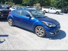 2017 Hyundai Veloster   Синий vin: KMHTC6AD1HU304950