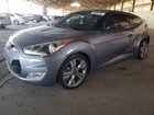 2016 Hyundai Veloster Base Gray vin: KMHTC6AD2GU253313
