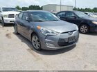 2017 Hyundai Veloster   Gray vin: KMHTC6AD2HU308540