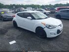 2017 Hyundai Veloster   White vin: KMHTC6AD2HU312023