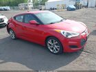 2016 Hyundai Veloster Red vin: KMHTC6AD6GU272849