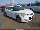 2016 Hyundai Veloster   White vin: KMHTC6AD8GU291550